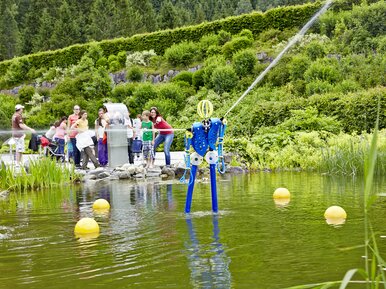 Krimmler WasserWelten, mit Aquamax im Aquapark spielen | © wasserwelten.at/Michael Huber