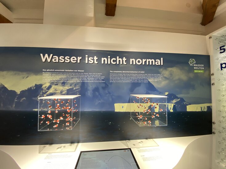 Krimmler WasserWelten, Ausstellung "Gesichter des Wassers" im Haus des Wassers  | © wasserwelten.at/Lutz