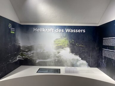 Krimmler WasserWelten, Ausstellung "Gesichter des Wassers" im Haus des Wassers  | © wasserwelten.at/Lutz