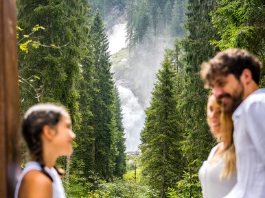 Krimmler WasserWelten, Blick auf Krimmler Wasserfälle | © wasserwelten.at/Michael Stabentheiner