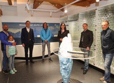 Eröffnung neue Ausstellung "Gesichter des Wassers" | © grossglockner.at/Franz Neumayr